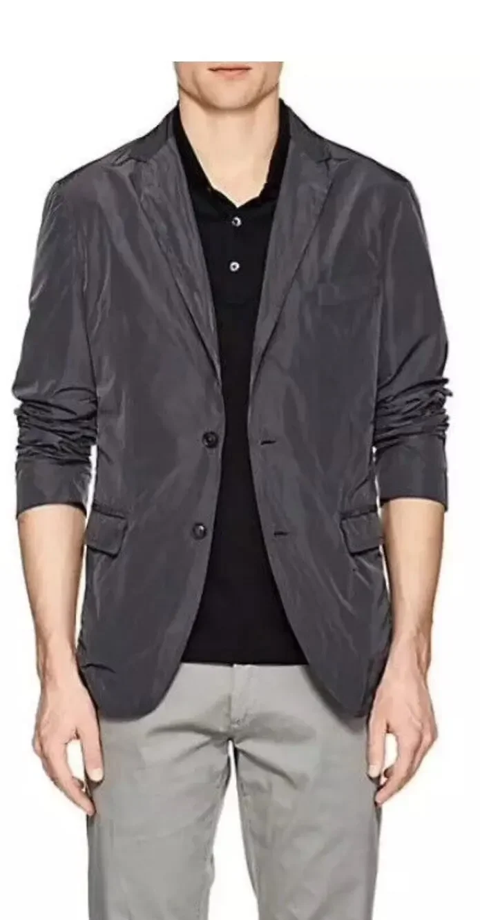 John Vizzone XO Barneys New York techno dark rey blazer size 50 Large Spain